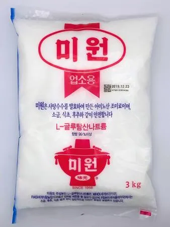 대상 미원 3kg / 아미노산 감칠맛 조미료 L-글루탐산나트륨 업소용 대용량 이미지