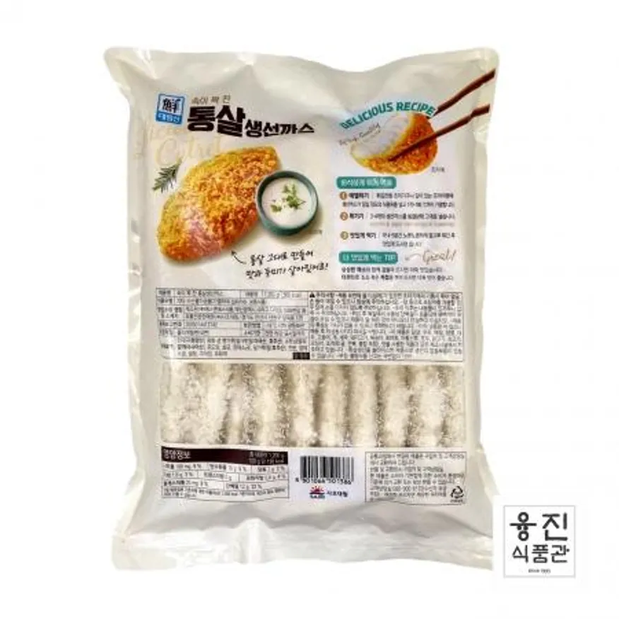 대림선 통살 생선까스 1,200g / 아이들 영양간식 새꼬리민태 냉동까스 맥주 안주 이미지