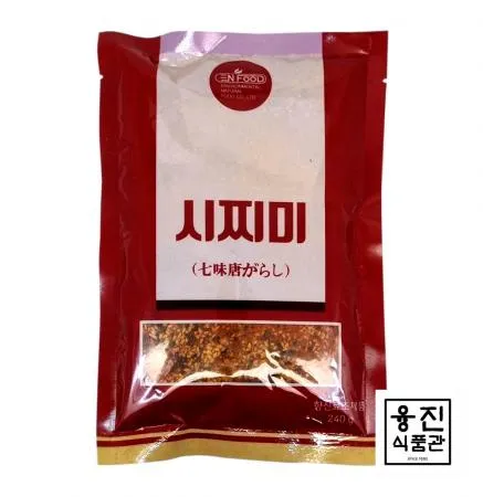 이엔푸드 시찌미 240g / 시치미 일본풍 고추가루 고춧가루 양념 이미지