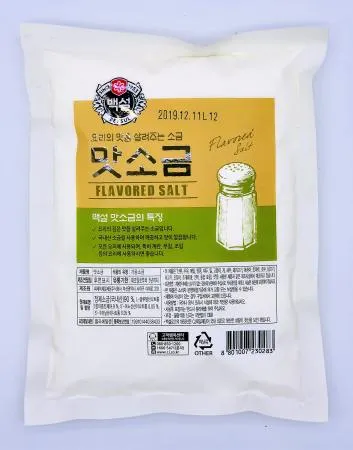 CJ 제일제당 백설 맛소금 1kg x 3개 / 계란 무침 조림 등 이미지