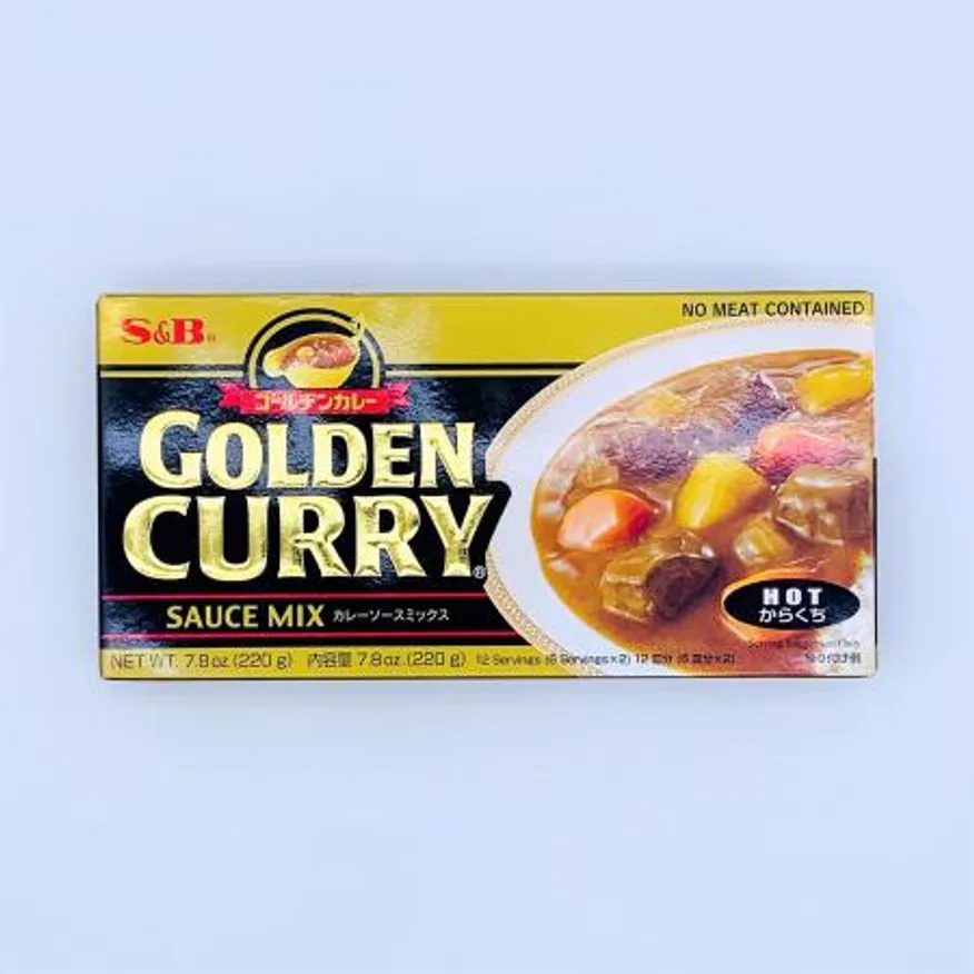 에스비 S&B 골든 카레 매운맛 220g x 3개 / 고체카레 카레라이스 이미지