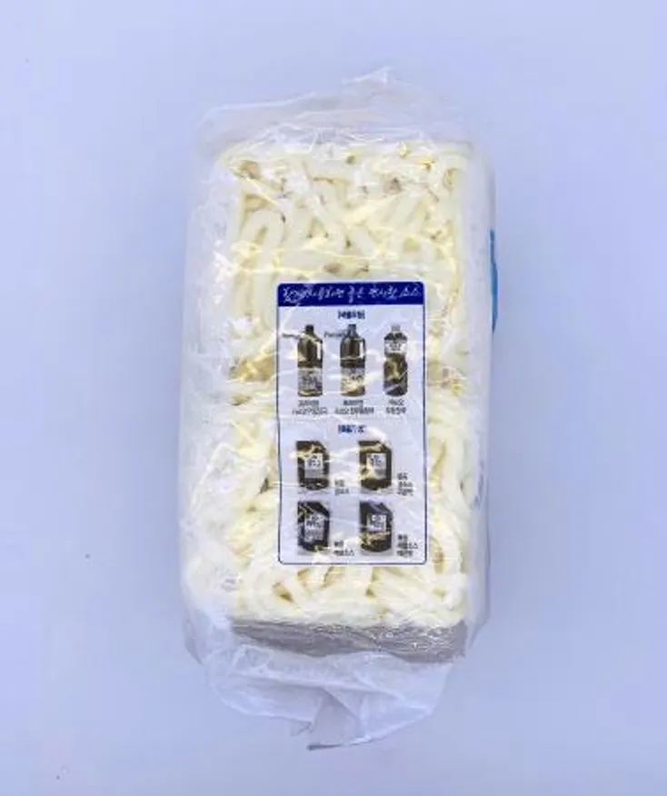 면사랑 반개우동면 쫄깃하고 부드러운 맛 1BOX(1.25kg×8개) / 냉동면 반개면 우동사리 이미지