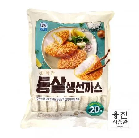 대림선 통살 생선까스 1,200g / 아이들 영양간식 새꼬리민태 냉동까스 맥주 안주