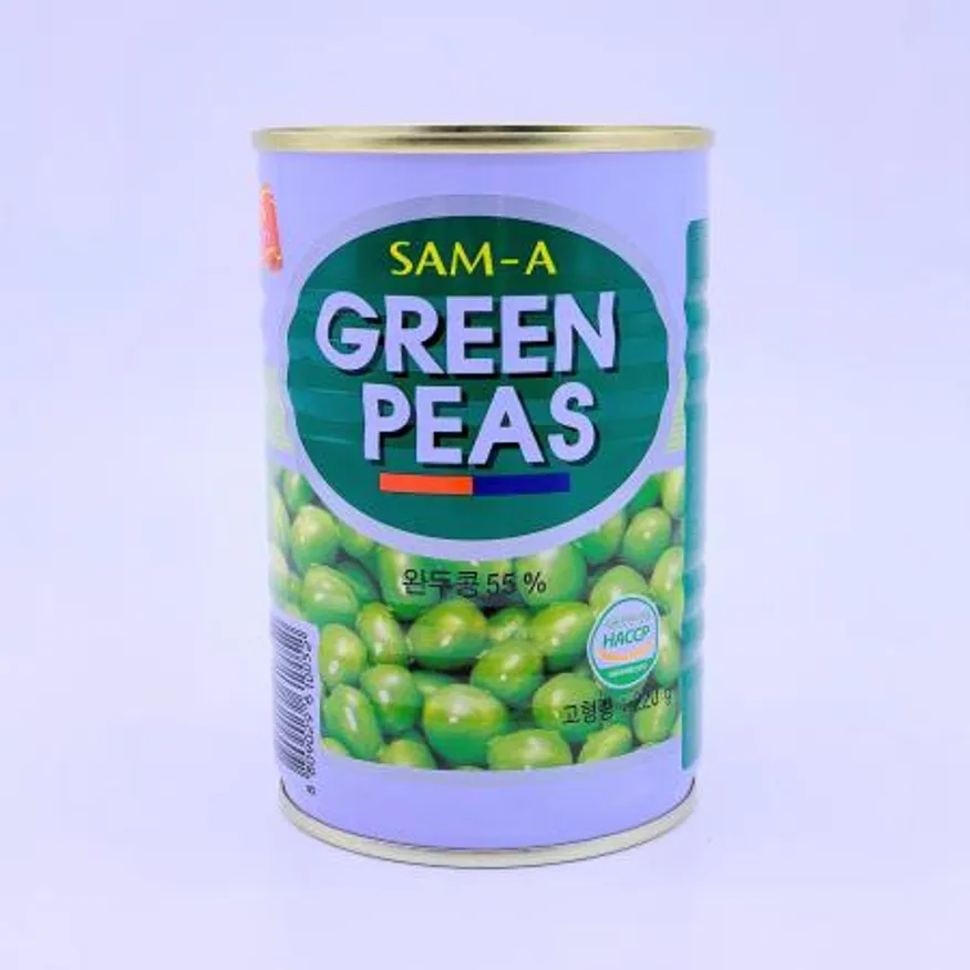 삼아 완두콩 400g / 콩 통조림 캔 이미지