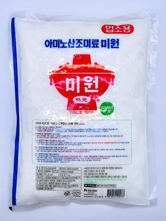 대상 미원 2kg / 리보핵산배합 아미노산 감칠맛 조미료 L-글루탐산나트륨 업소용 대용량 이미지