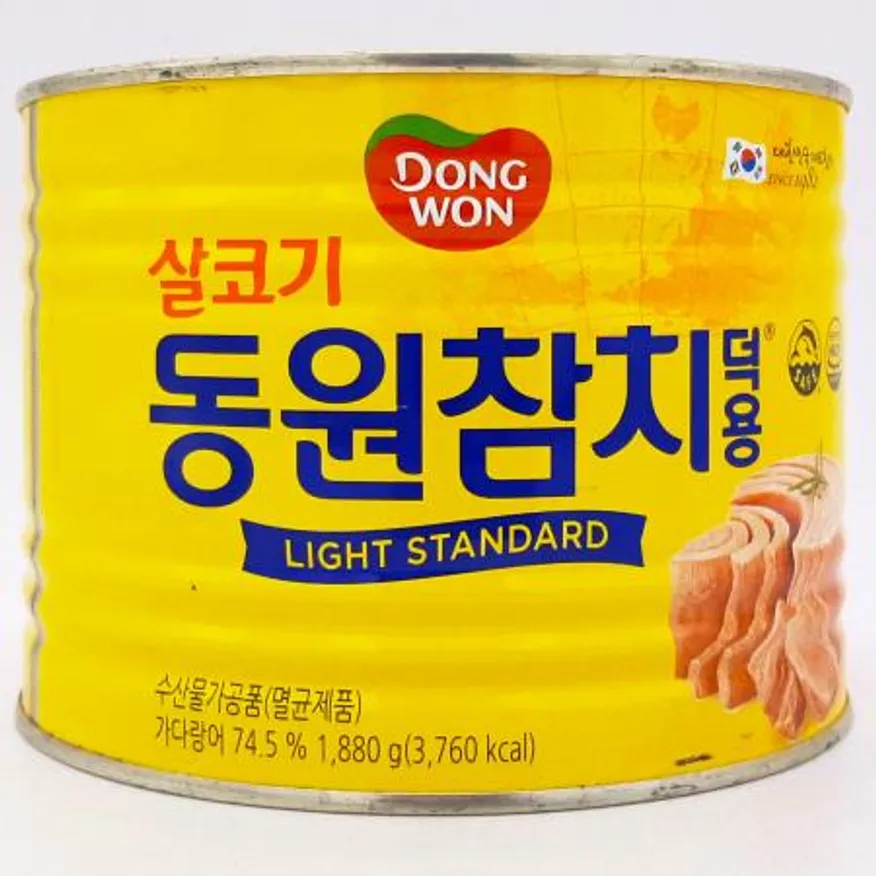 동원F&B 동원참치 살코기 덕용 1,880g / 참치캔 통조림 간편식 혼밥 이미지