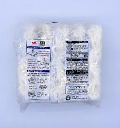 면사랑 반개우동면 쫄깃하고 부드러운 맛 1BOX(1.25kg×8개) / 냉동면 반개면 우동사리 이미지