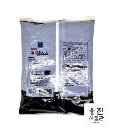 면사랑 프리미엄 짜장소스1BOX (1kg×12개)  / 고급 중화풍 소스 불맛 중국집 짜장면 이미지