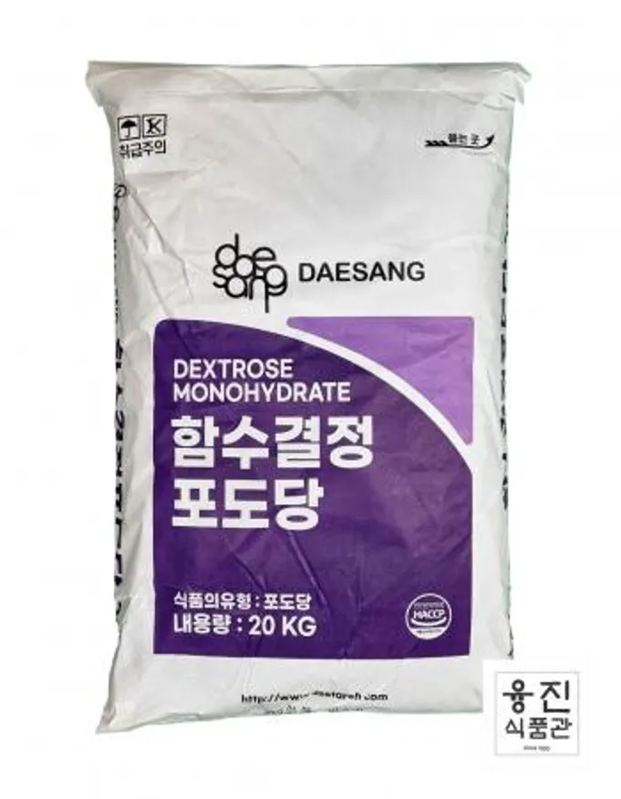 대상 함수결정포도당 20kg / 제과 제빵 음료 유제품 재료 이미지