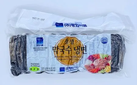 평화 생생 막국수냉면 2kg (10인분) × 6개 / 물냉면 비빔냉면  여름메뉴 업소용 대용량