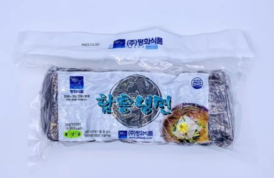 평화 함흥냉면 2kg (10인분) × 6개 / 물냉면 비빔냉면 메밀냉면 여름메뉴 업소용 대용량 이미지
