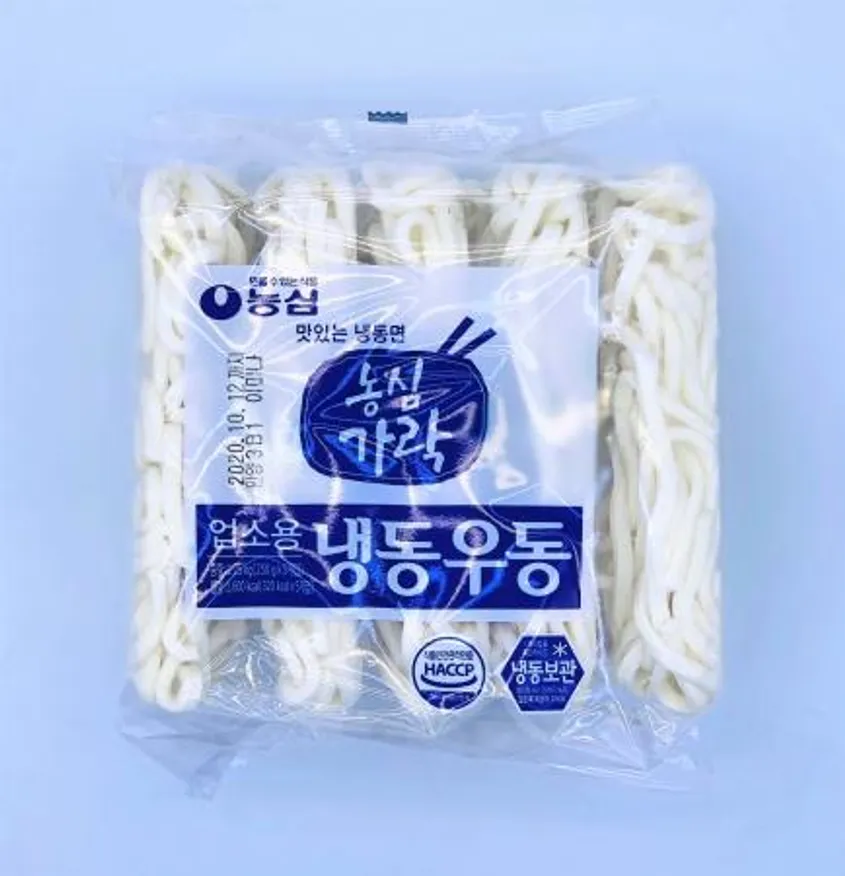 농심 가락우동면 업소용 1BOX 1.25kg(250g x 5개) / 냉동면 우동사리 이미지
