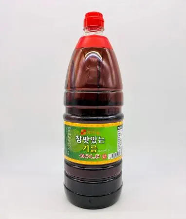 진솔 참 맛있는 기름 골드 GOLD 1.8L / 식자재 대용량 향미유 맛기름 이미지