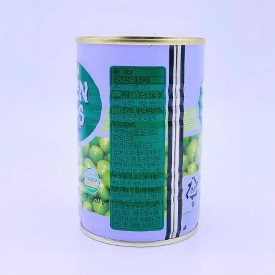 삼아 완두콩 400g / 콩 통조림 캔 이미지