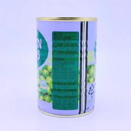 삼아 완두콩 400g / 콩 통조림 캔 이미지