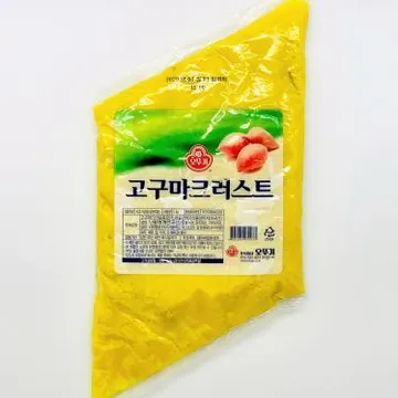 오뚜기 고구마크러스트 1kg / 무스 샐러드 피자 토핑 엣지