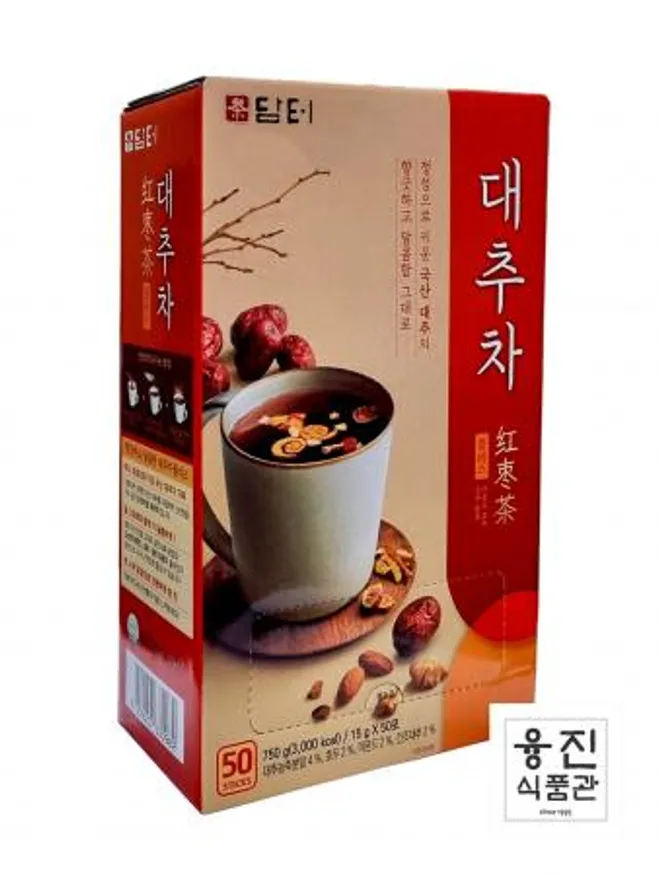 담터 대추차 750g (15g × 50포) / 간편스틱형 고형대추차 다과차 디저트차 - 최저가 사업자 식자재 | 식봄