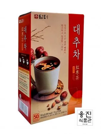 담터 대추차 750g (15g × 50포) / 간편스틱형 고형대추차 다과차 디저트차 - 최저가 사업자 식자재 | 식봄