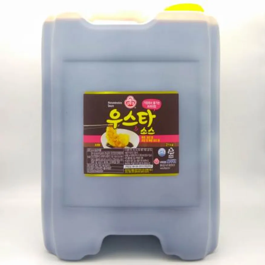 오뚜기 우스타 소스 21kg / 육류 생선 조림 볶음요리 소스베이스 간장대용 이미지