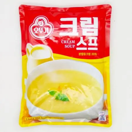 오뚜기 크림스프 1kg / 경양식 옛날스프 간편식 아침 식사대용 간식 옛날맛