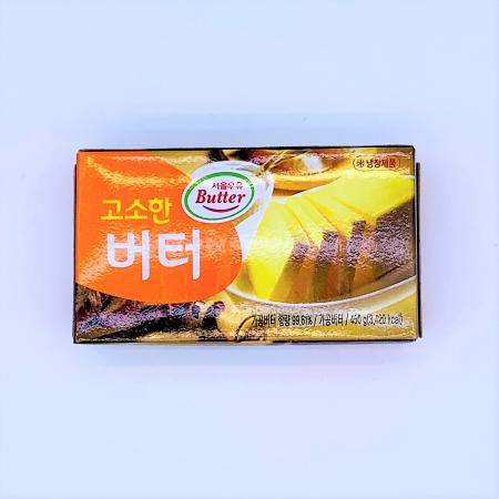 서울우유 고소한 버터 무가염 450g / 각버터 무염버터 베이킹재료 이미지