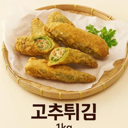 [세진]고추튀김 1kg (20~22개입)