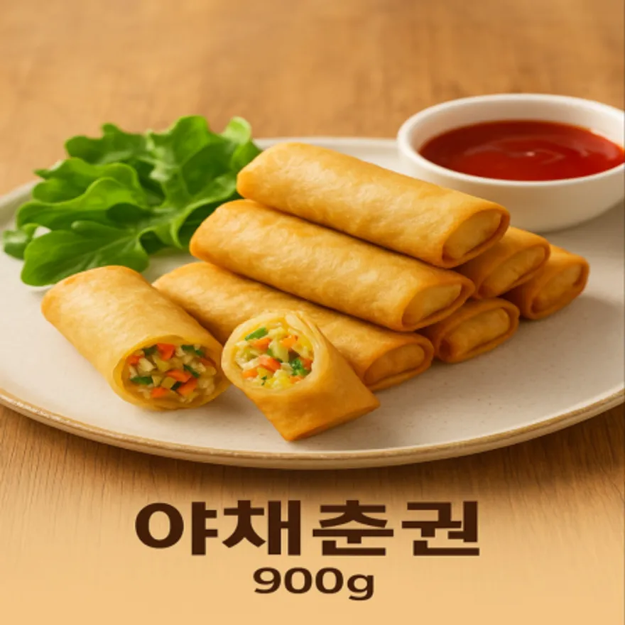 랜시푸드 야채춘권 900g (60개입) 이미지