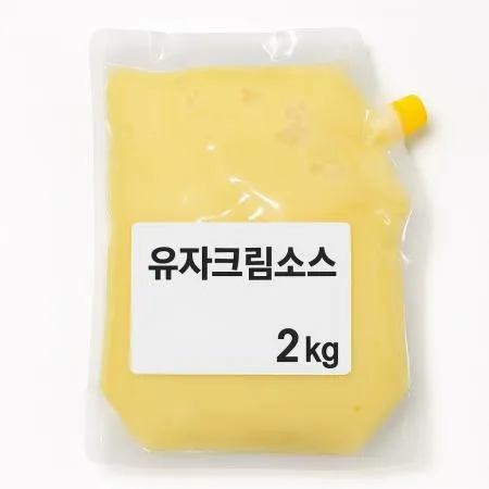 (샤브샤브)유자크림 소스2KG