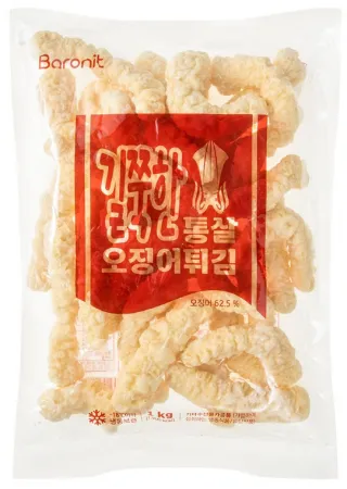 에어프라이어 냉동 길쭉한 후라이드 통살 오징어튀김 1Kg 이미지