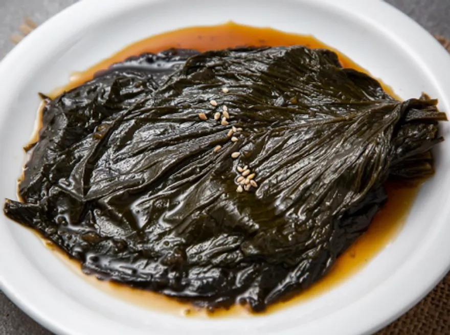 HACCP 국내생산 밑반찬 간장 깻잎무침 1KG 이미지