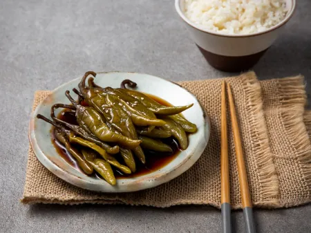 HACCP 국내생산 밑반찬 간장 고추절임 1KG 이미지