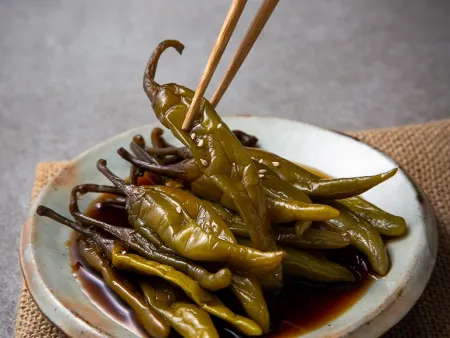 HACCP 국내생산 밑반찬 간장 고추절임 1KG 이미지