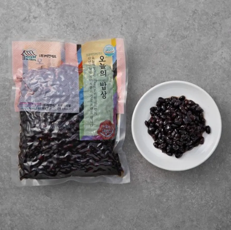 HACCP 국내생산 밑반찬 검은콩 조림 1KG 이미지