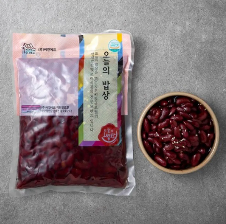 HACCP 국내생산 밑반찬 강낭콩 조림 1KG 이미지