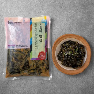 HACCP 국내생산 밑반찬 된장깻잎 무침 1KG