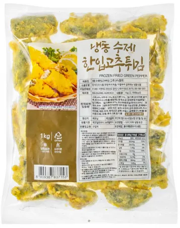 에어프라이어 분식 냉동 후라이드 한입 고추튀김 1KG 이미지