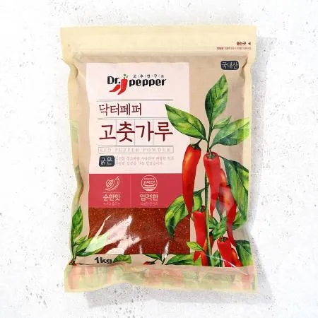 25년 햇고추 HACCP 국내산 굵은 고춧가루 1Kg