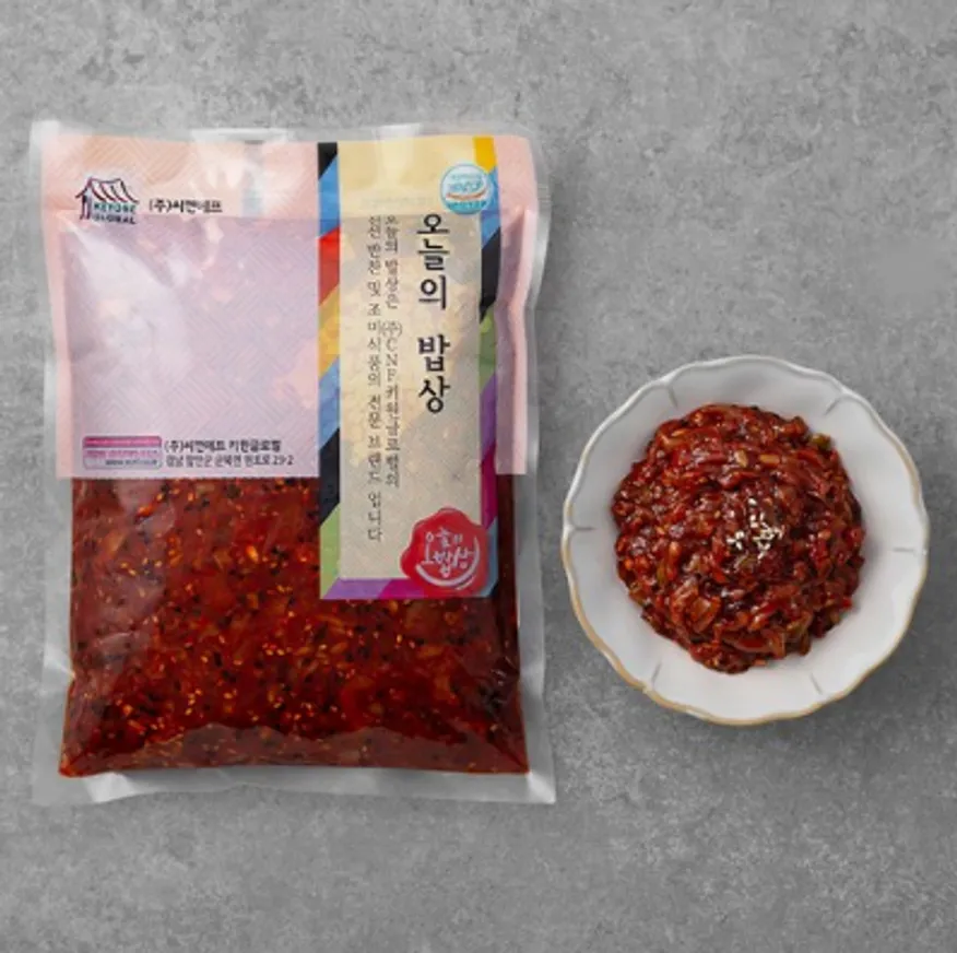 국내생산 비벼먹는 오징어젓 1KG 이미지