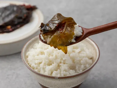 HACCP 국내생산 밑반찬 양념깻잎 무침 1KG 이미지