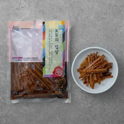 HACCP 국내생산 밑반찬 양념 우엉 1KG
