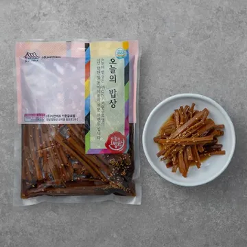 HACCP 국내생산 밑반찬 양념 우엉 1KG