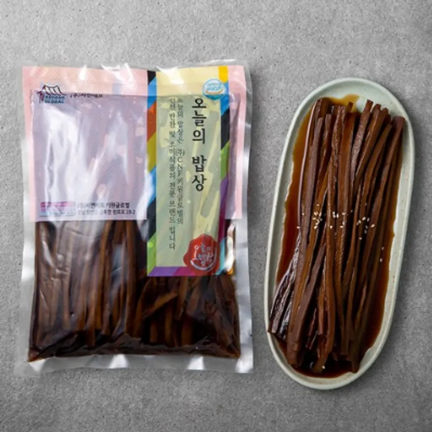 HACCP 국내생산 밑반찬 김밥용 우엉 1KG 이미지