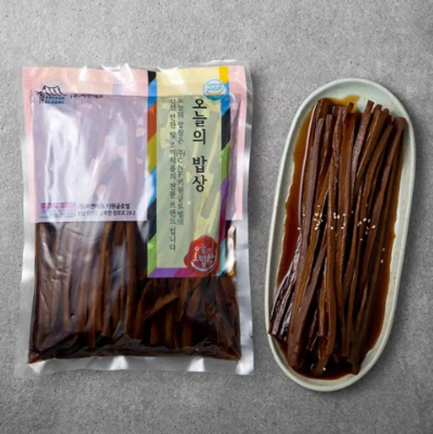 HACCP 국내생산 밑반찬 김밥용 우엉 1KG 이미지