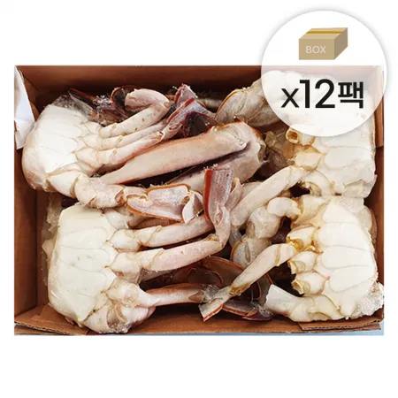 냉동 절단꽃게 3L 5.4kg(450gx12팩) 한팩당 8조각내외 손질꽃게