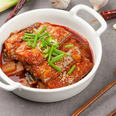 업소용 예멘 갈치 8kg 700-1000 (토막) 기본 20cm 절단 이미지