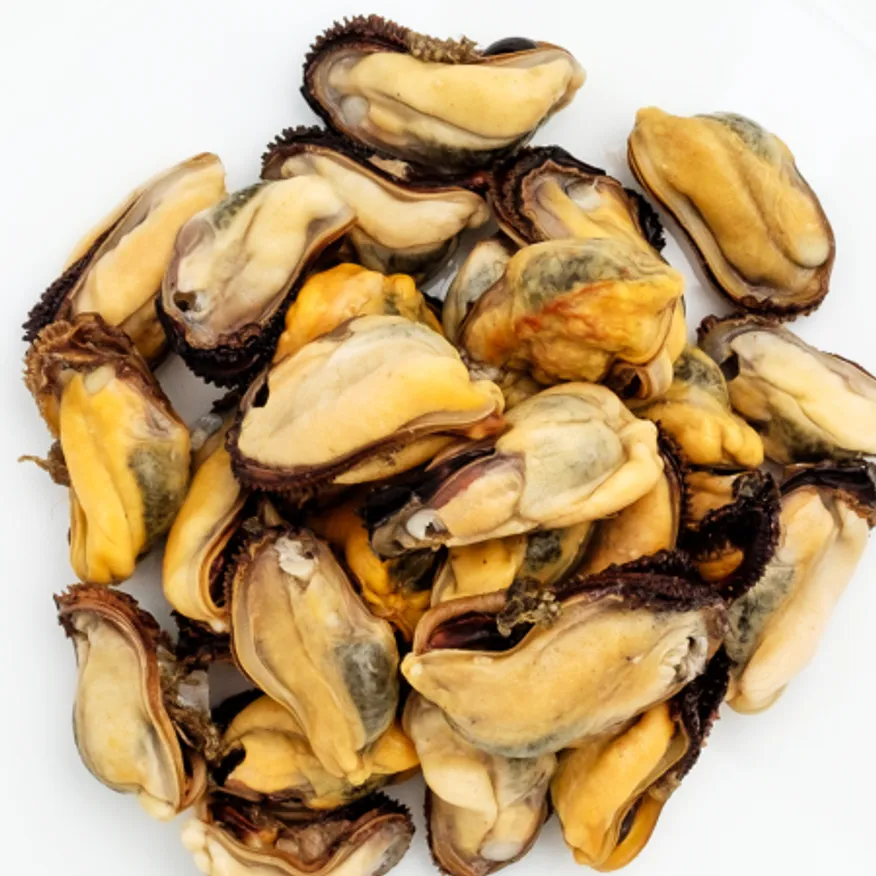 냉동 자숙 홍합살 1박스10kg (1kgx10팩) 이미지