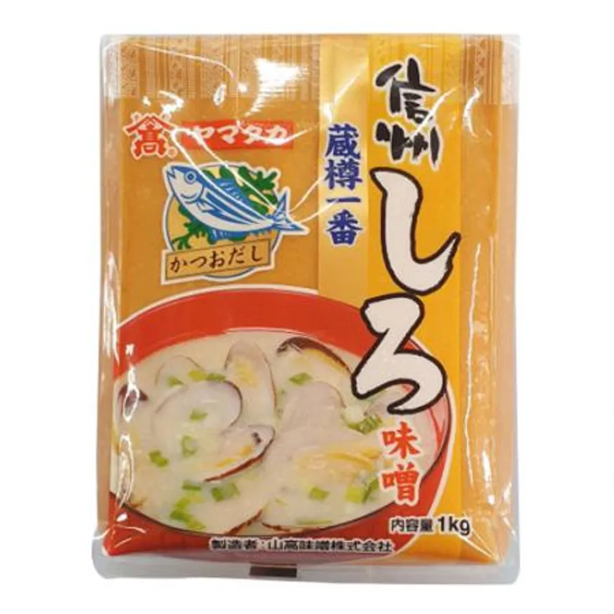 일식된장 신슈 백된장 1kg 일본 미소백된장 이미지