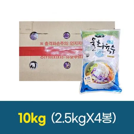 [업소용] 초정 물회 육수 냉면 양념 소스 10kg (2.5kg*4봉)