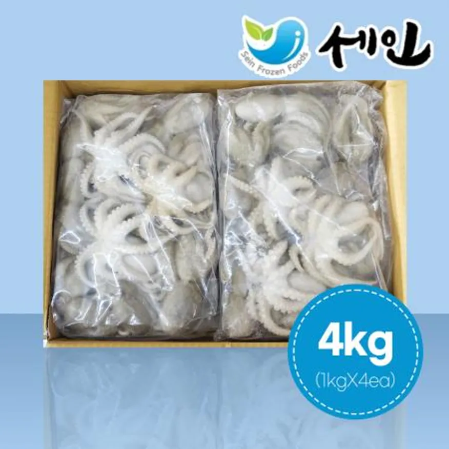 업소용 활쭈꾸미 주꾸미 4kg (1kgX4팩) 중국산 이미지