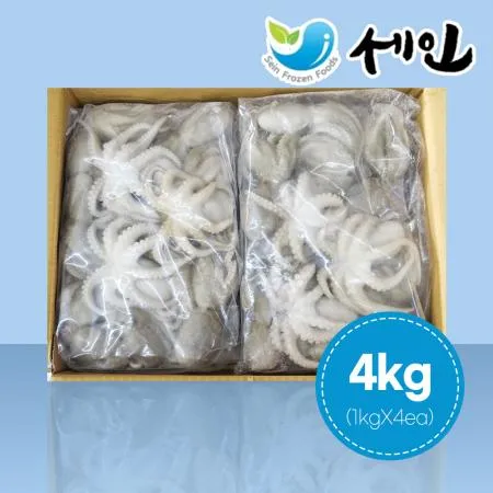 업소용 활쭈꾸미 주꾸미 4kg (1kgX4팩) 중국산 이미지